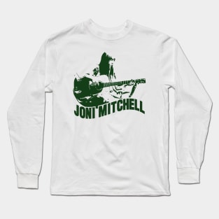 Joni Mitchell <> Graphic Design Long Sleeve T-Shirt